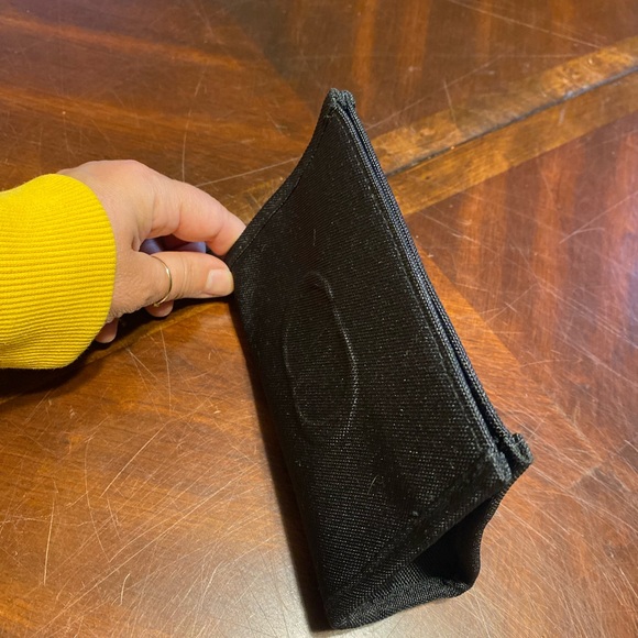 Dior Black Cosmetic Bag Sleek Minimalist Design - Picture 4 of 5